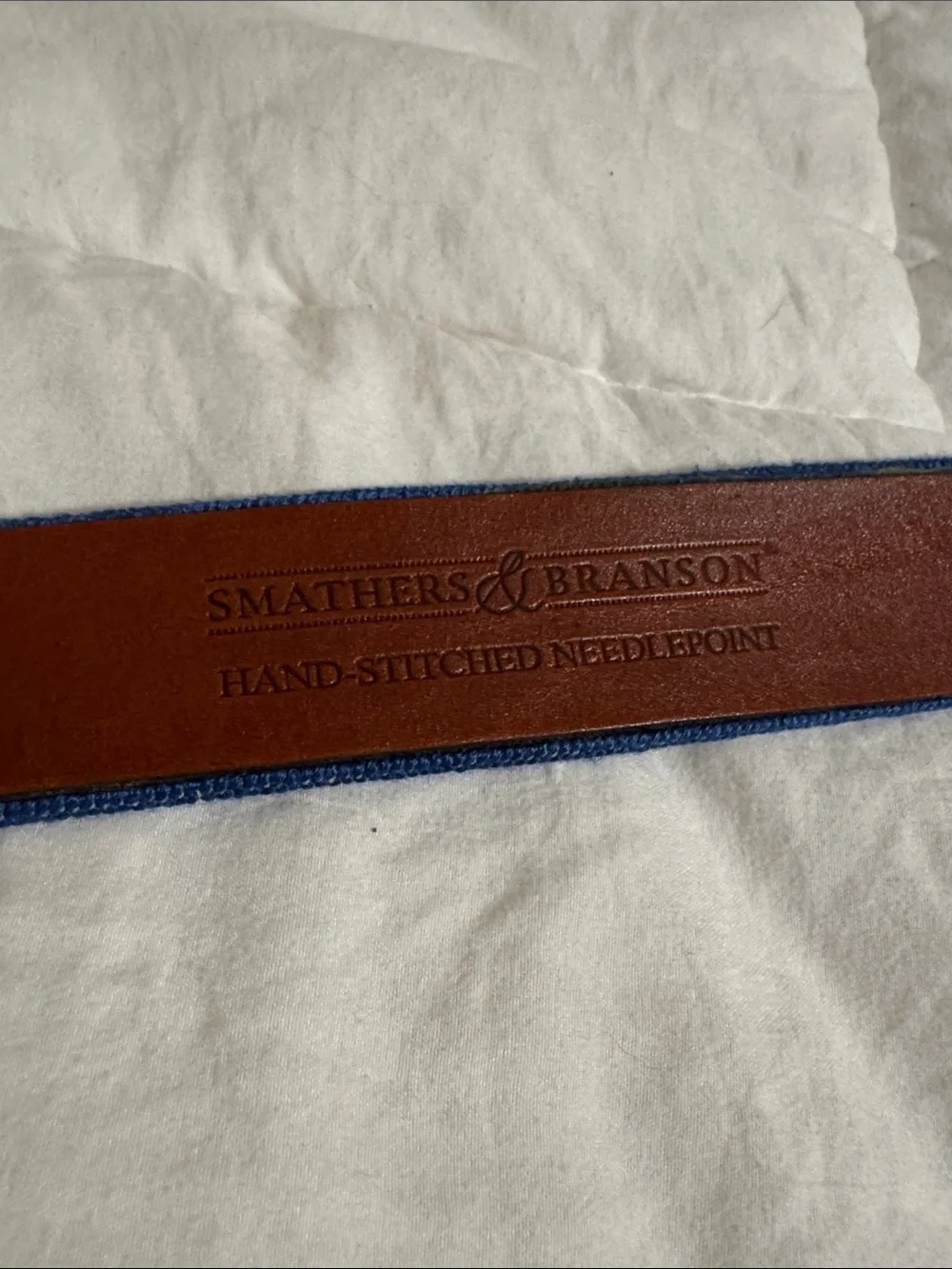 Smathers & Branson Golfers Life Belt Blueberry 40